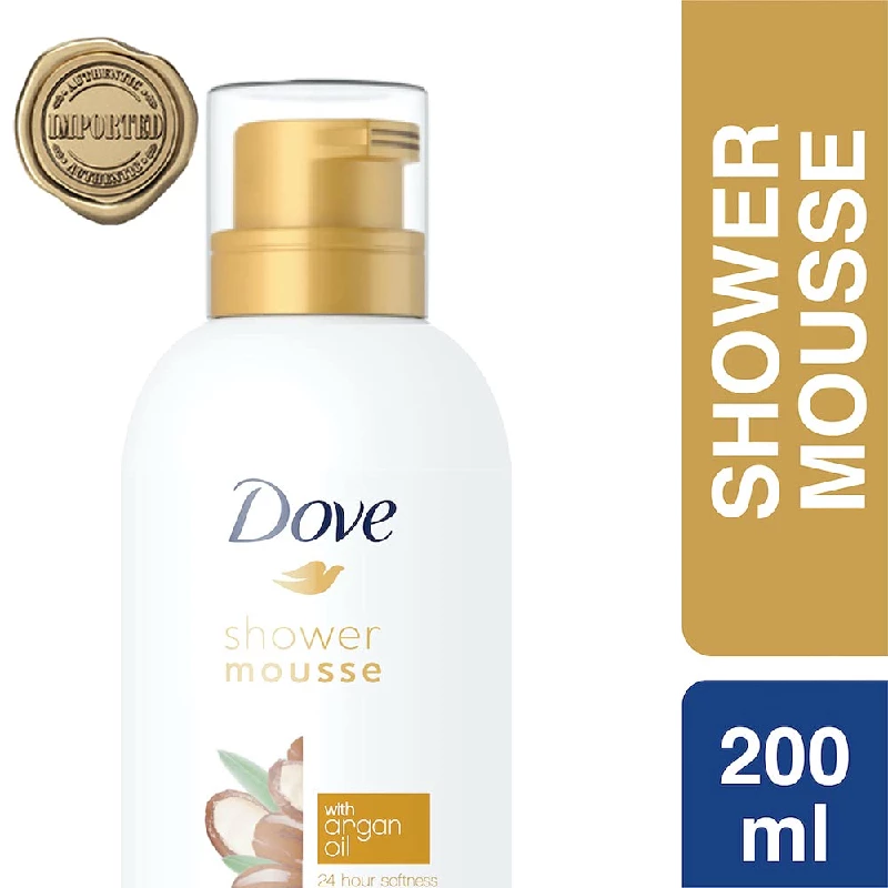 Dove Creamy Shower and Shaving Mousse with Argan Oil, 200 ml-2.webp